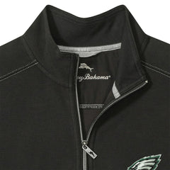 Philadelphia Eagles Tommy Bahama Sport Tobago Half-Zip Pullover