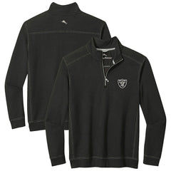 Las Vegas Raiders Tommy Bahama Sport Tobago Half-Zip Pullover
