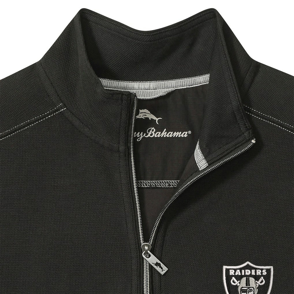 Las Vegas Raiders Tommy Bahama Sport Tobago Half-Zip Pullover