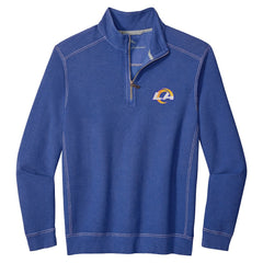 Los Angeles Rams Tommy Bahama Sport Tobago Half-Zip Pullover