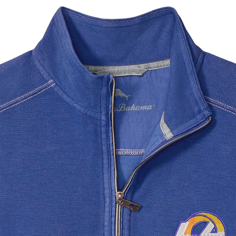 Los Angeles Rams Tommy Bahama Sport Tobago Half-Zip Pullover