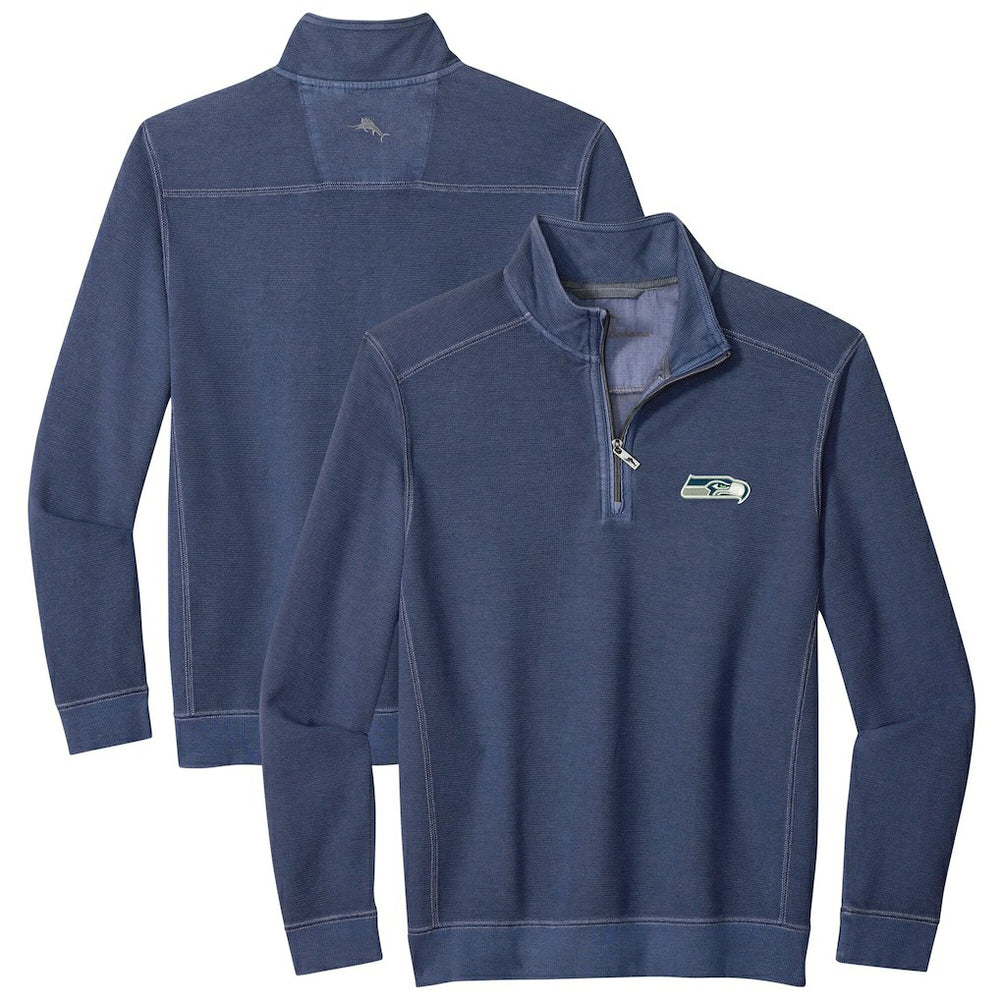 Seattle Seahawks Tommy Bahama Sport Tobago Half-Zip Pullover