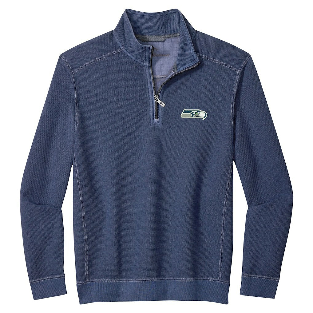 Seattle Seahawks Tommy Bahama Sport Tobago Half-Zip Pullover