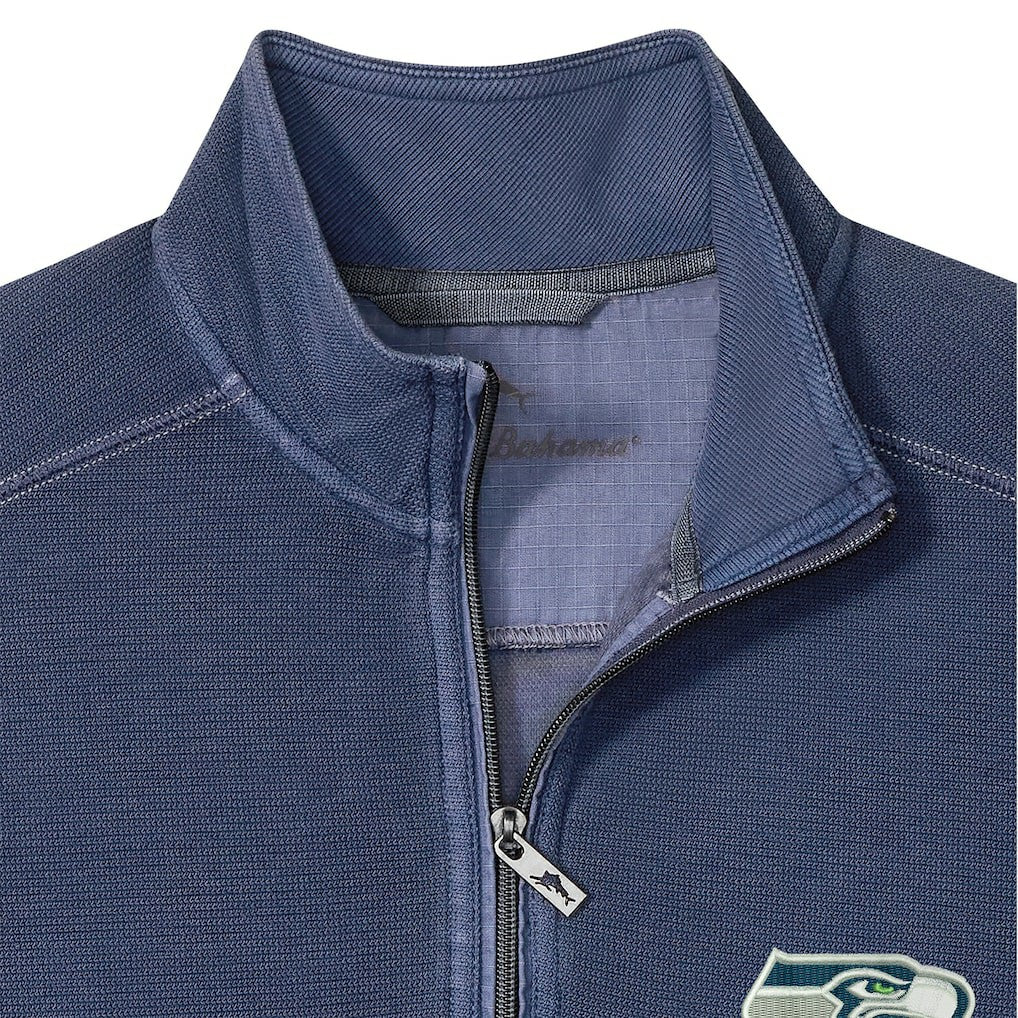 Seattle Seahawks Tommy Bahama Sport Tobago Half-Zip Pullover