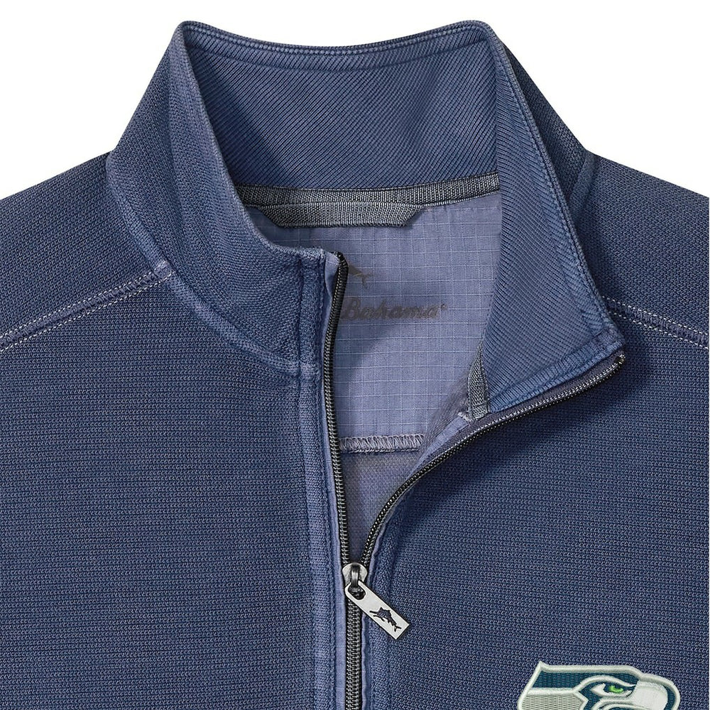 Seattle Seahawks Tommy Bahama Sport Tobago Half-Zip Pullover