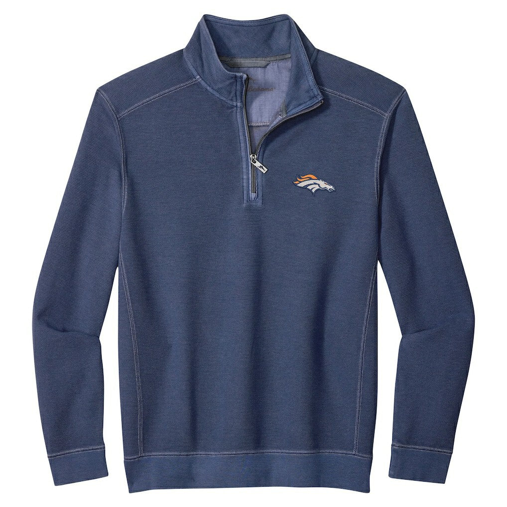 Denver Broncos Tommy Bahama Sport Tobago Half-Zip Pullover