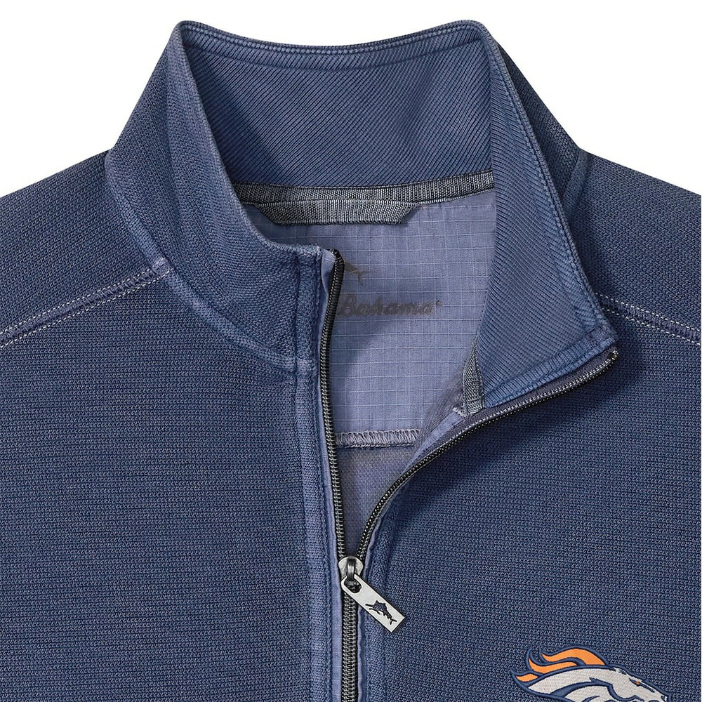 Denver Broncos Tommy Bahama Sport Tobago Half-Zip Pullover