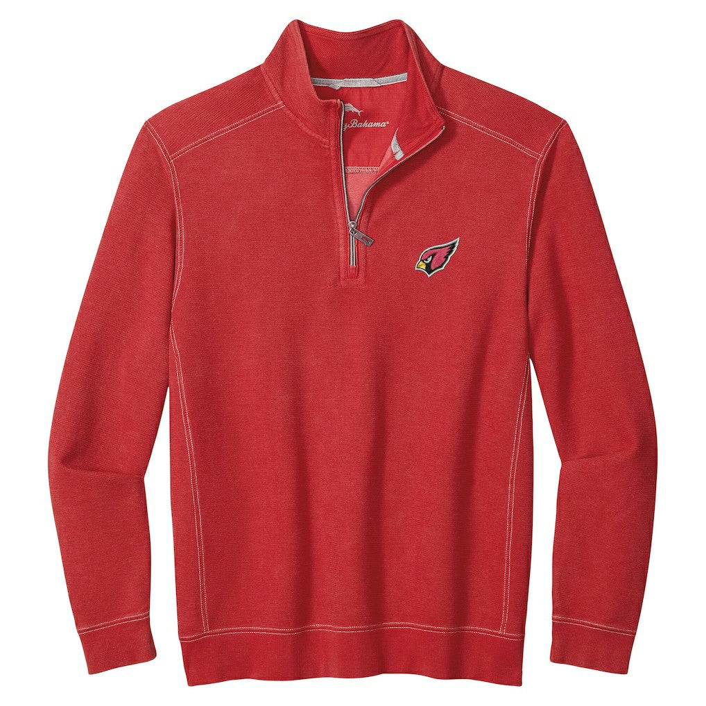 Arizona Cardinals Tommy Bahama Sport Tobago Half-Zip Pullover