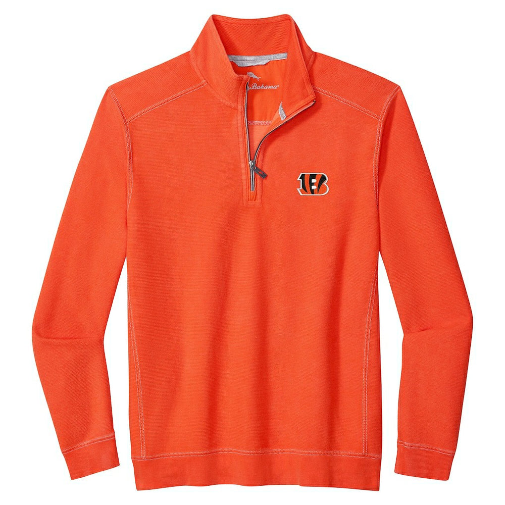 Cincinnati Bengals Tommy Bahama Sport Tobago Half-Zip Pullover