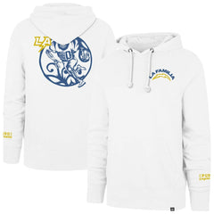 Los Angeles Chargers 47 brand '47 La Familia Headline Pullover Hoodie