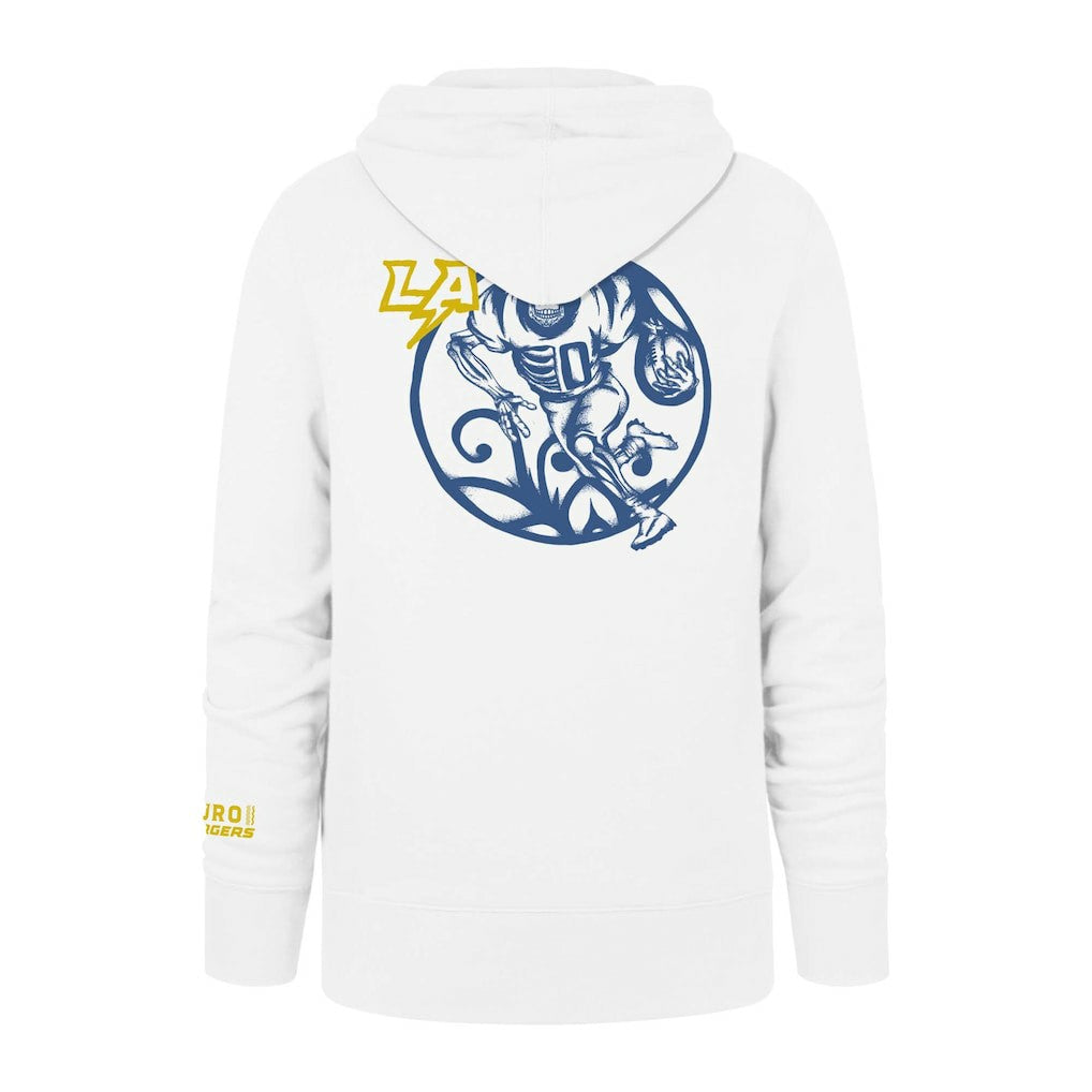 Los Angeles Chargers 47 brand '47 La Familia Headline Pullover Hoodie