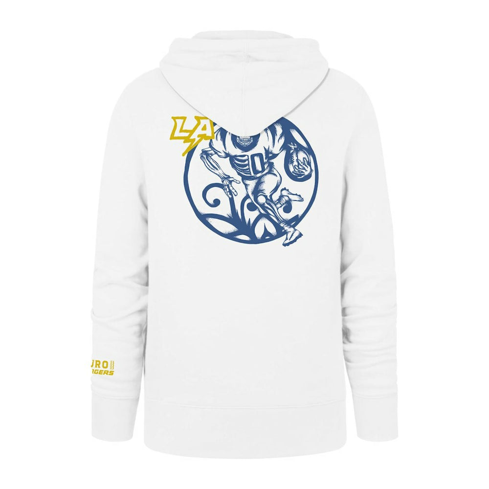Los Angeles Chargers 47 brand '47 La Familia Headline Pullover Hoodie