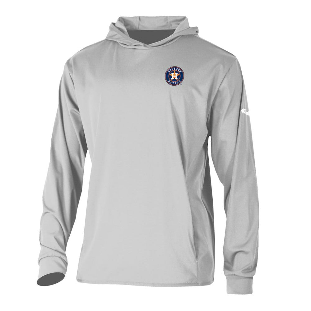 Houston Astros Columbia Long Drive Pullover Hoodie | MLB Shop