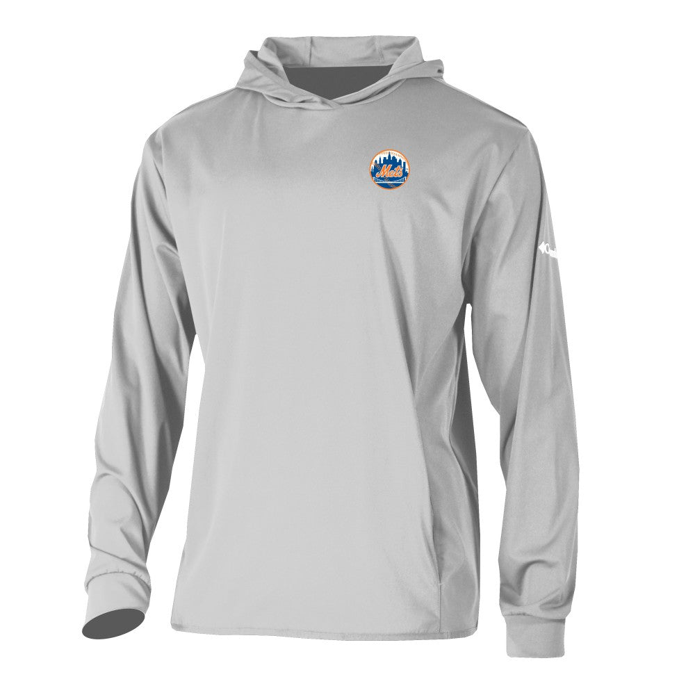 New York Mets Columbia Long Drive Pullover Hoodie | MLB Outlet