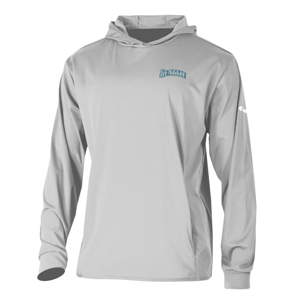 Seattle Mariners Columbia Long Drive Pullover Hoodie | MLB Outlet