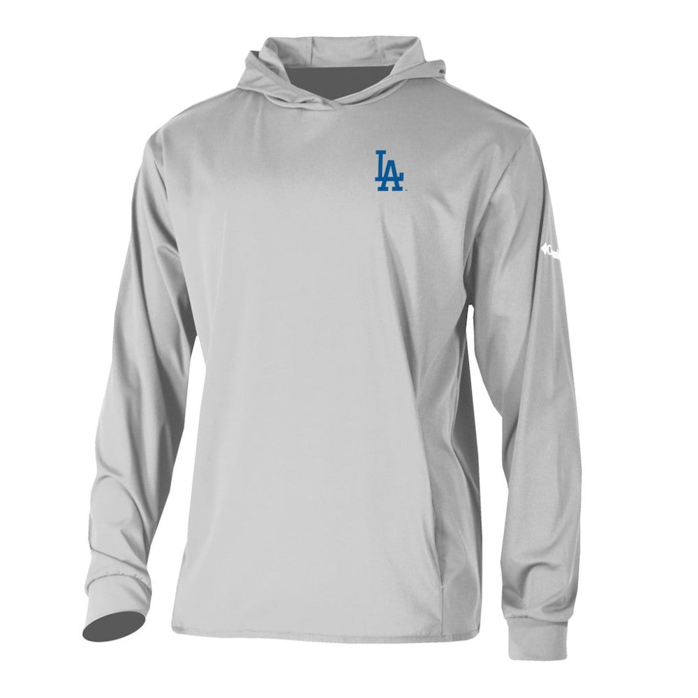 Los Angeles Dodgers Columbia Long Drive Pullover Hoodie | MLB Discount