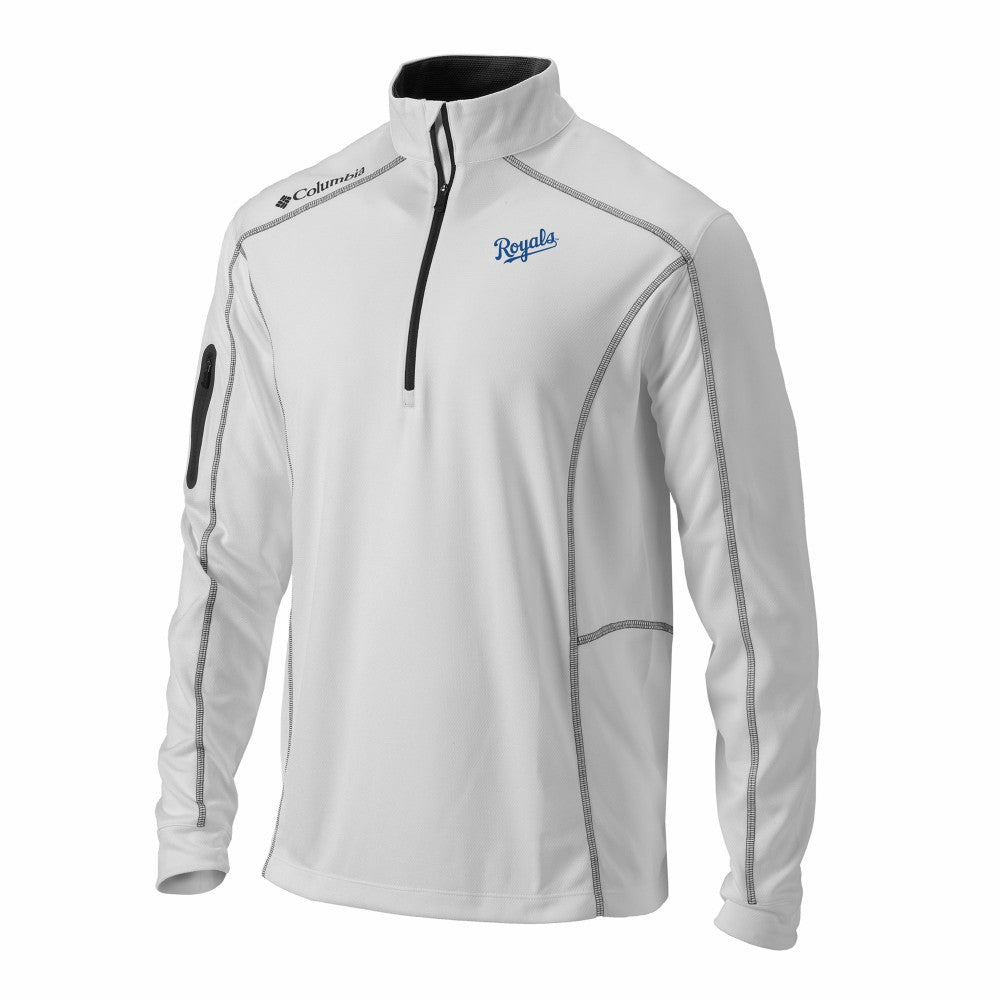 Kansas City Royals Columbia Omni-Wick Shotgun Quarter-Zip Pullover | MLB For sale