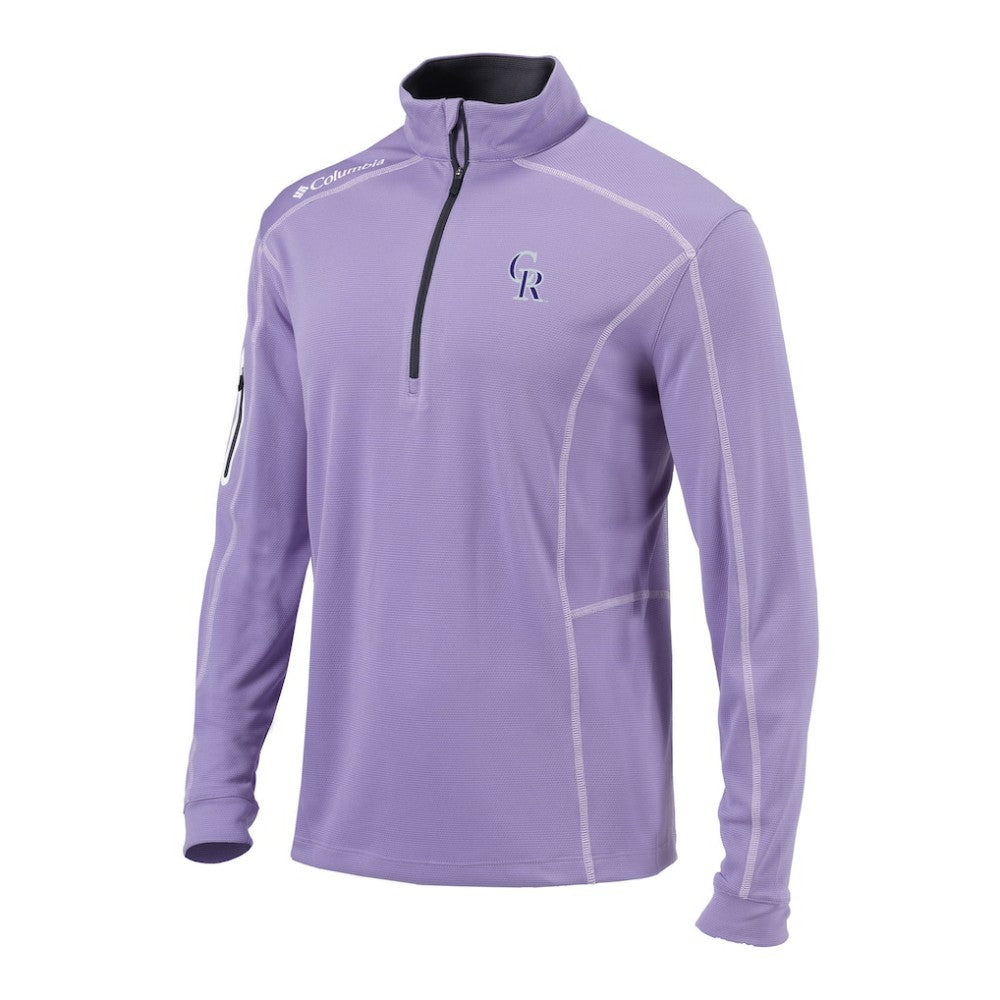 Colorado Rockies Columbia Omni-Wick Shotgun Quarter-Zip Pullover | MLB Near me
