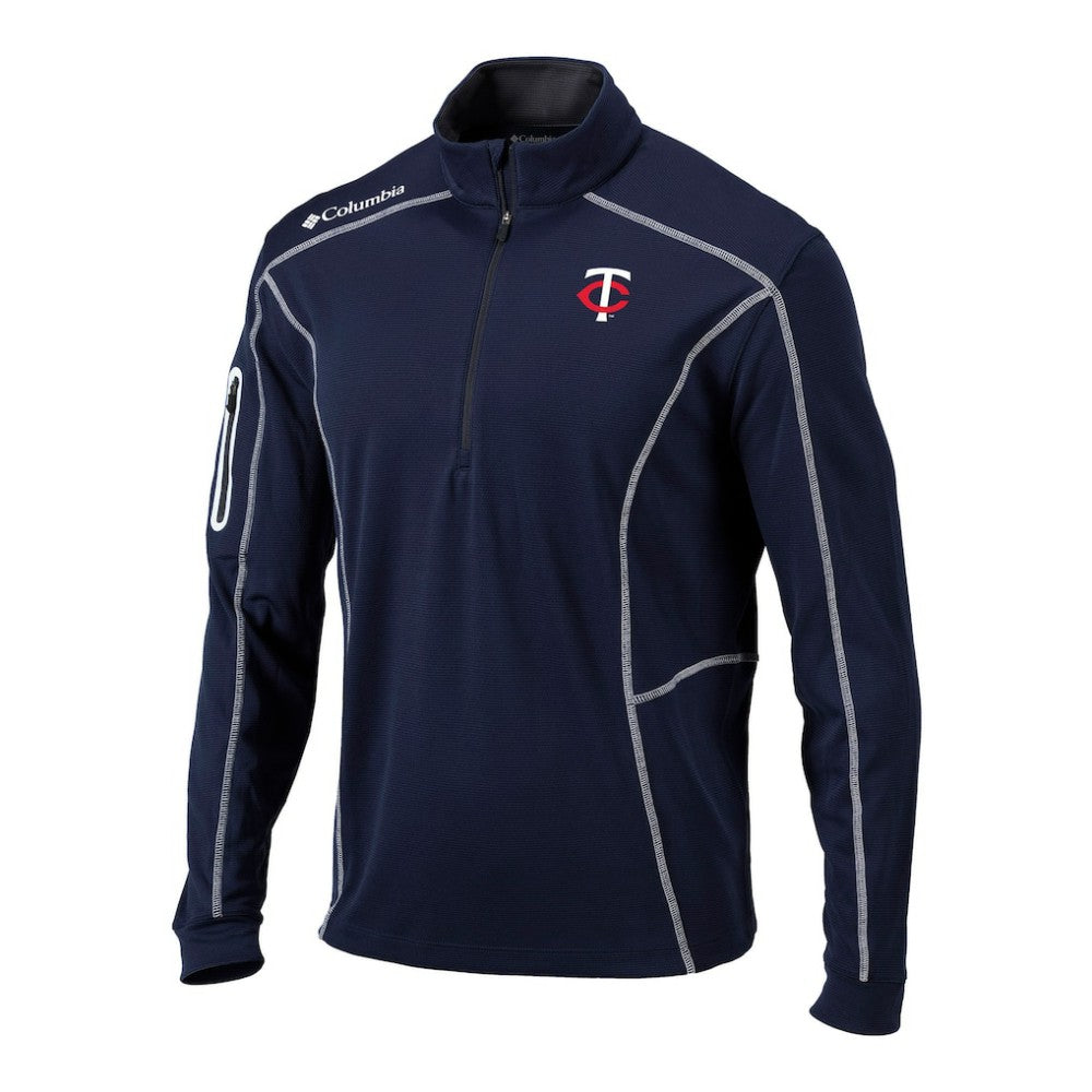 Minnesota Twins Columbia Omni-Wick Shotgun Quarter-Zip Pullover | MLB On Sale