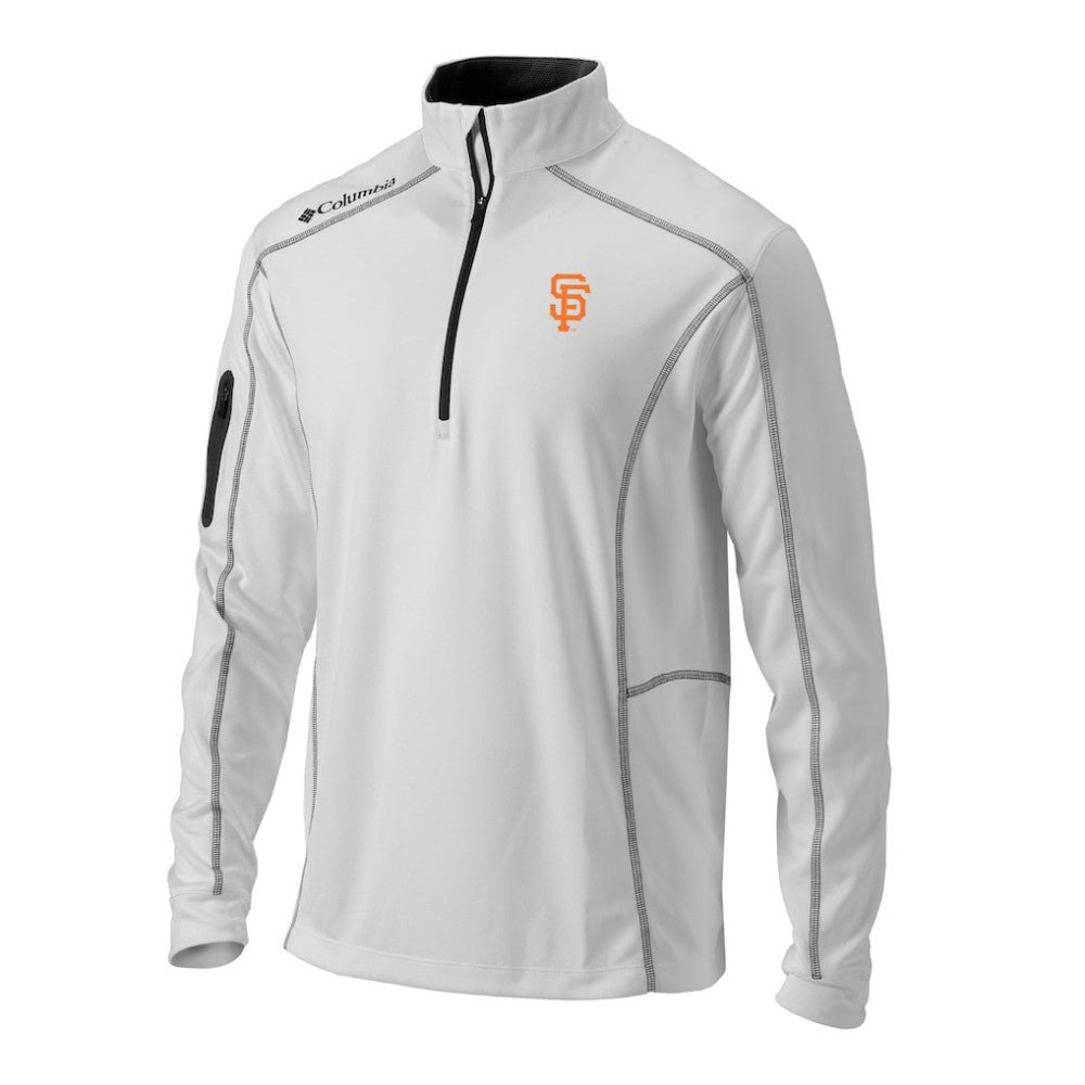 San Francisco Giants Columbia Omni-Wick Shotgun Quarter-Zip Pullover | MLB For sale