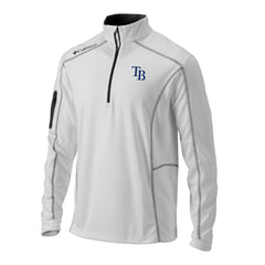 Tampa Bay Rays Columbia Omni-Wick Shotgun Quarter-Zip Pullover | MLB Discount