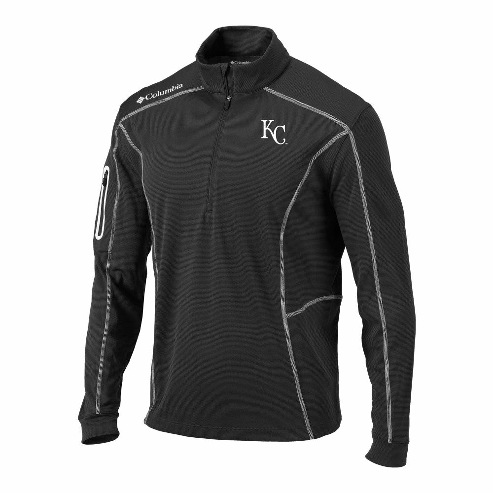 Kansas City Royals Columbia Omni-Wick Shotgun Quarter-Zip Pullover | MLB Shop