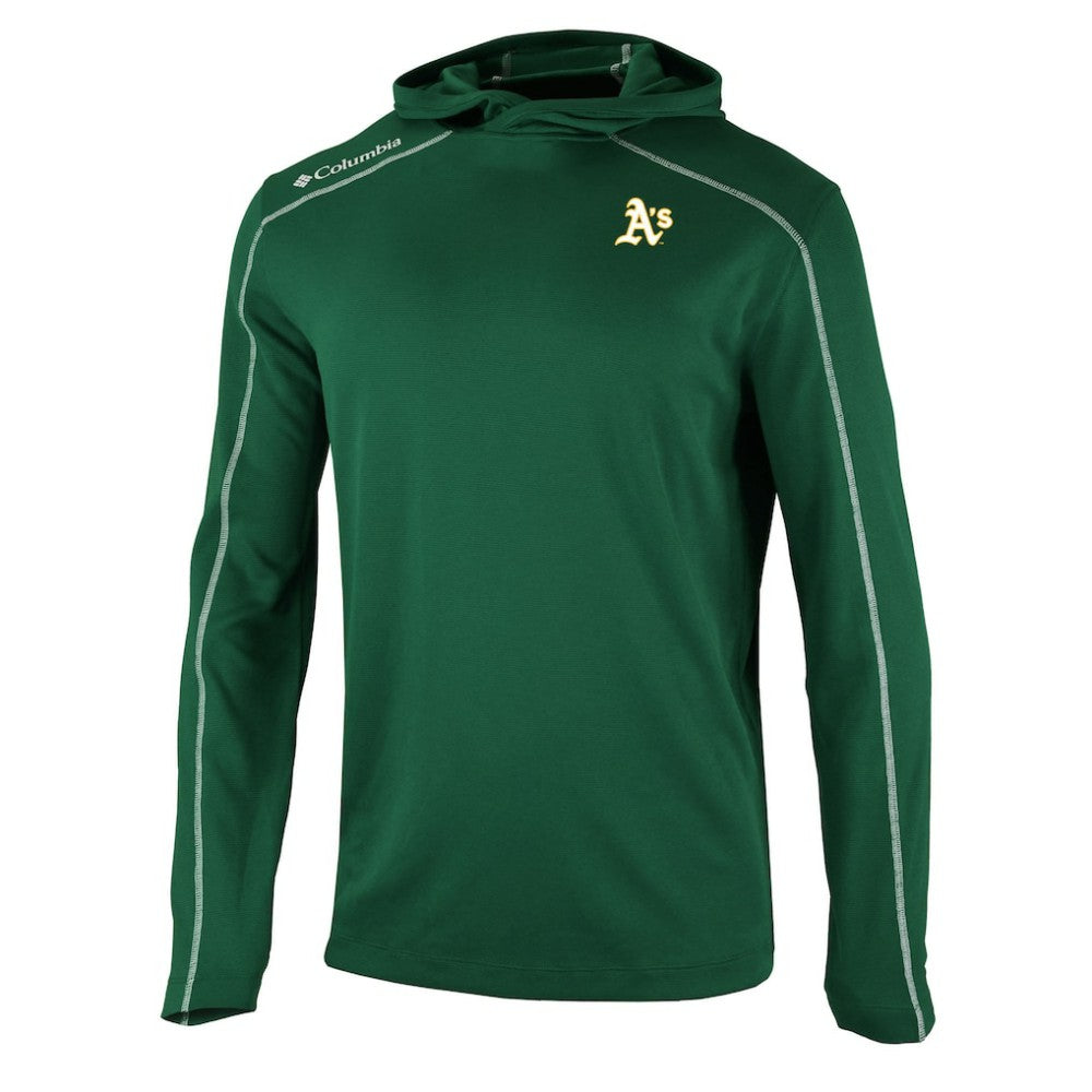 Athletics Columbia Omni-Wick Shotgun Pullover Hoodie | MLB On Sale