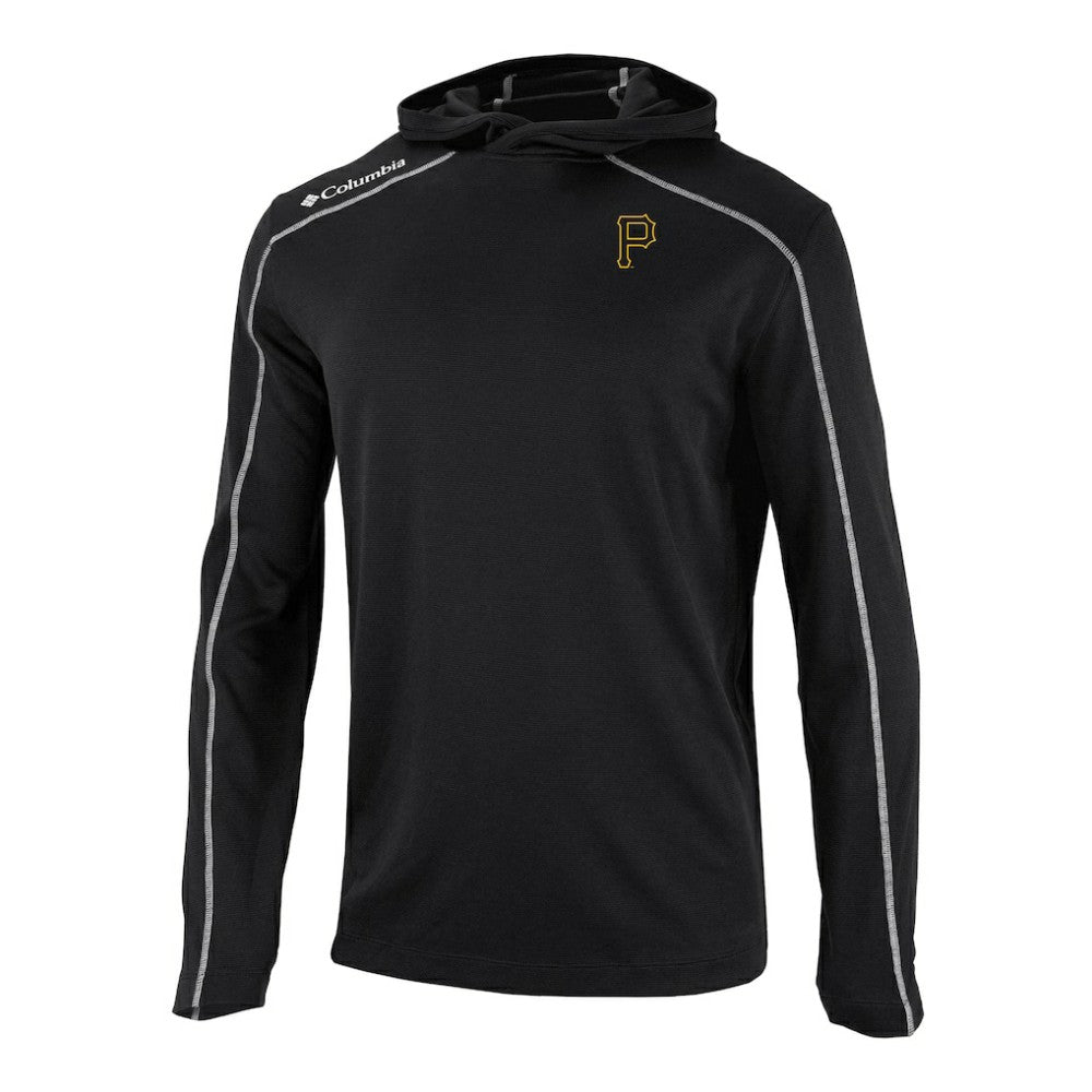 Pittsburgh Pirates Columbia Omni-Wick Shotgun Pullover Hoodie | MLB Discount