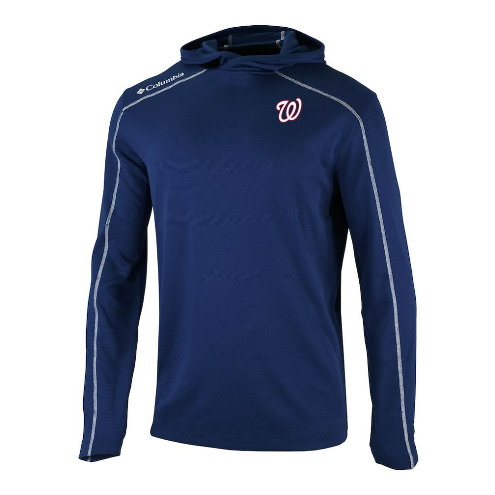 Washington Nationals Columbia Omni-Wick Shotgun Pullover Hoodie | MLB US