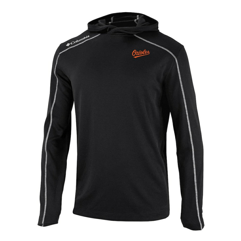 Baltimore Orioles Columbia Omni-Wick Shotgun Pullover Hoodie | MLB On Sale