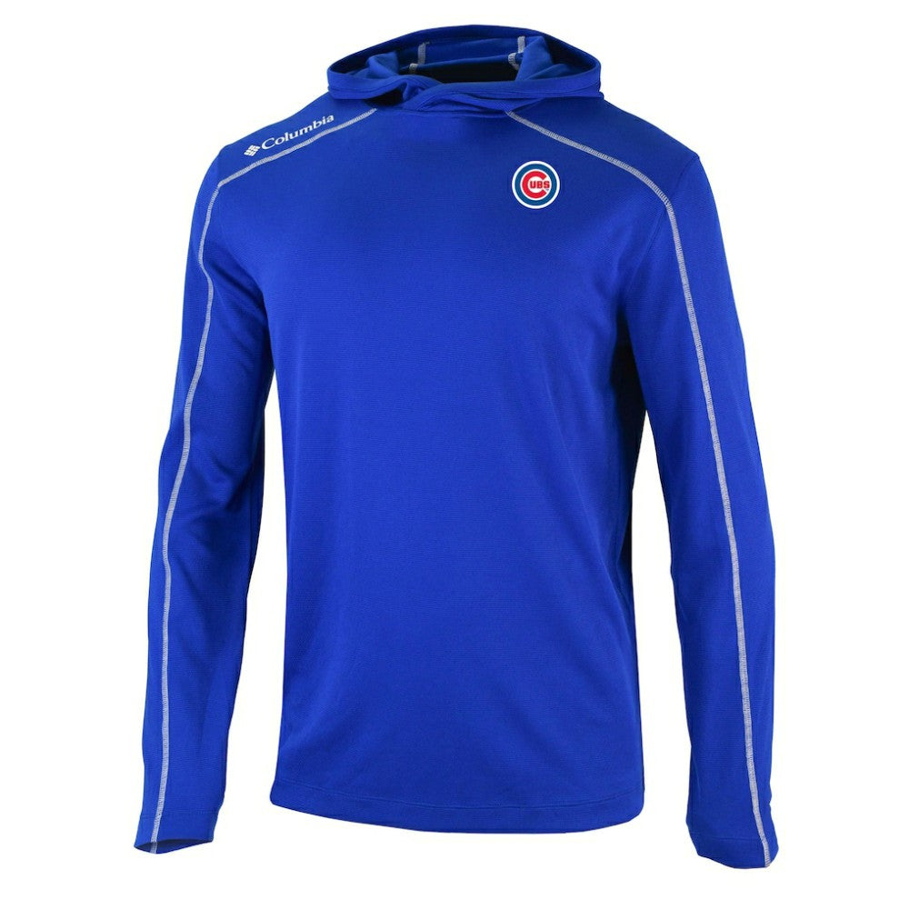 Chicago Cubs Columbia Omni-Wick Shotgun Pullover Hoodie | MLB Discount