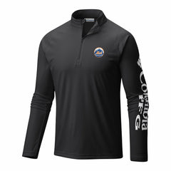 New York Mets Columbia Terminal Tackle Omni-Wick Raglan Quarter-Zip Pullover | MLB Near me