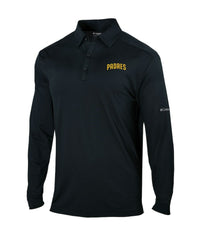 San Diego Padres Columbia Omni-Wick Pin High Long Sleeve Polo | MLB New
