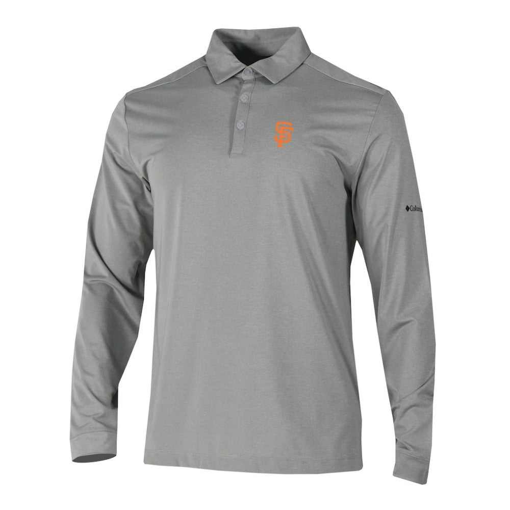 San Francisco Giants Columbia Omni-Wick Pin High Long Sleeve Polo | MLB Near me