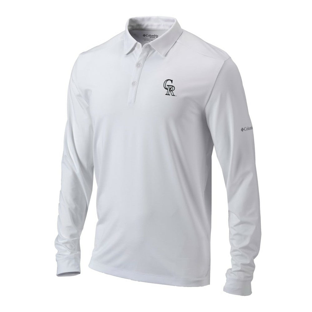 Colorado Rockies Columbia Omni-Wick Pin High Long Sleeve Polo | MLB Near me