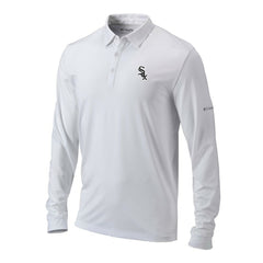 Chicago White Sox Columbia Omni-Wick Pin High Long Sleeve Polo | MLB On Sale