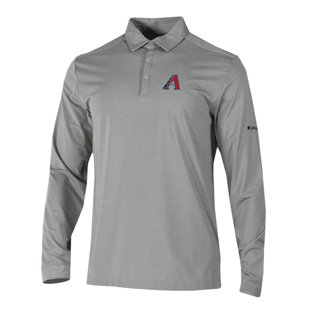 Arizona Diamondbacks Columbia Omni-Wick Pin High Long Sleeve Polo | MLB Shop