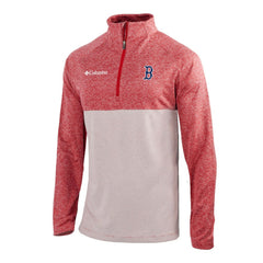 Boston Red Sox Columbia Omni-Wick Raglan Rockin' It Quarter-Zip Pullover | MLB Near me