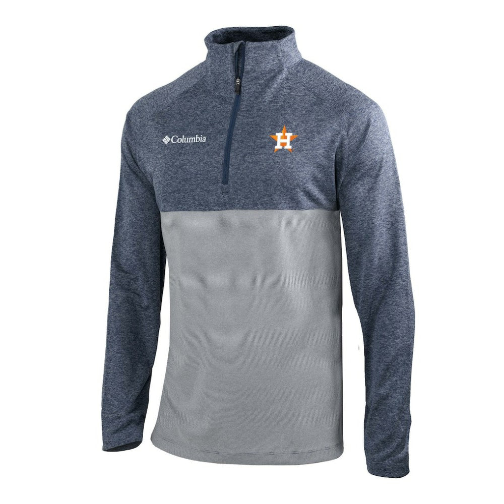 Houston Astros Columbia Omni-Wick Raglan Rockin' It Quarter-Zip Pullover | MLB Online