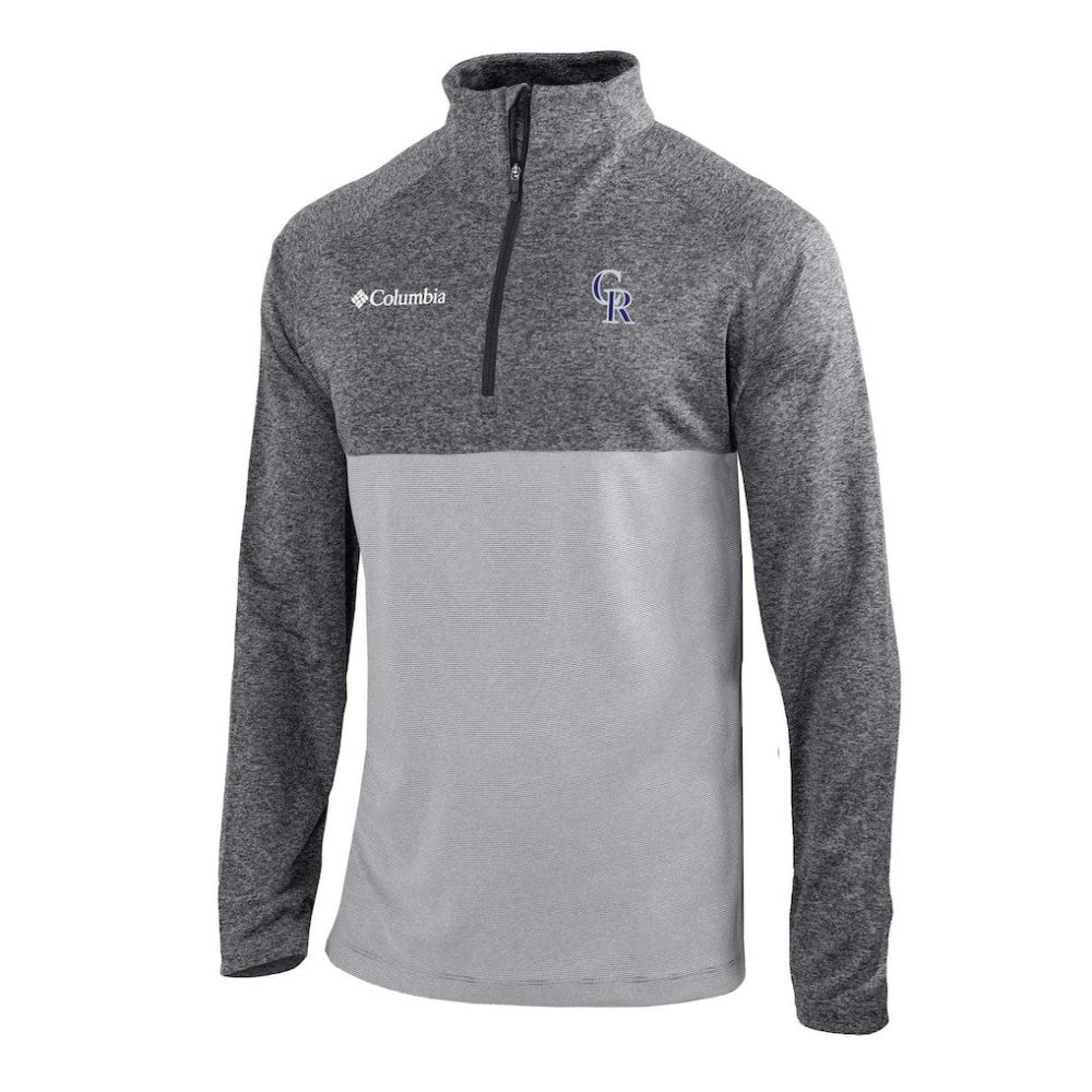Colorado Rockies Columbia Omni-Wick Raglan Rockin' It Quarter-Zip Pullover | MLB Sale