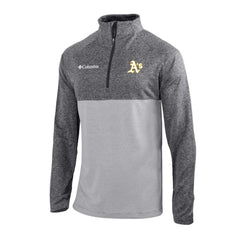 Athletics Columbia Omni-Wick Raglan Rockin' It Quarter-Zip Pullover | MLB New