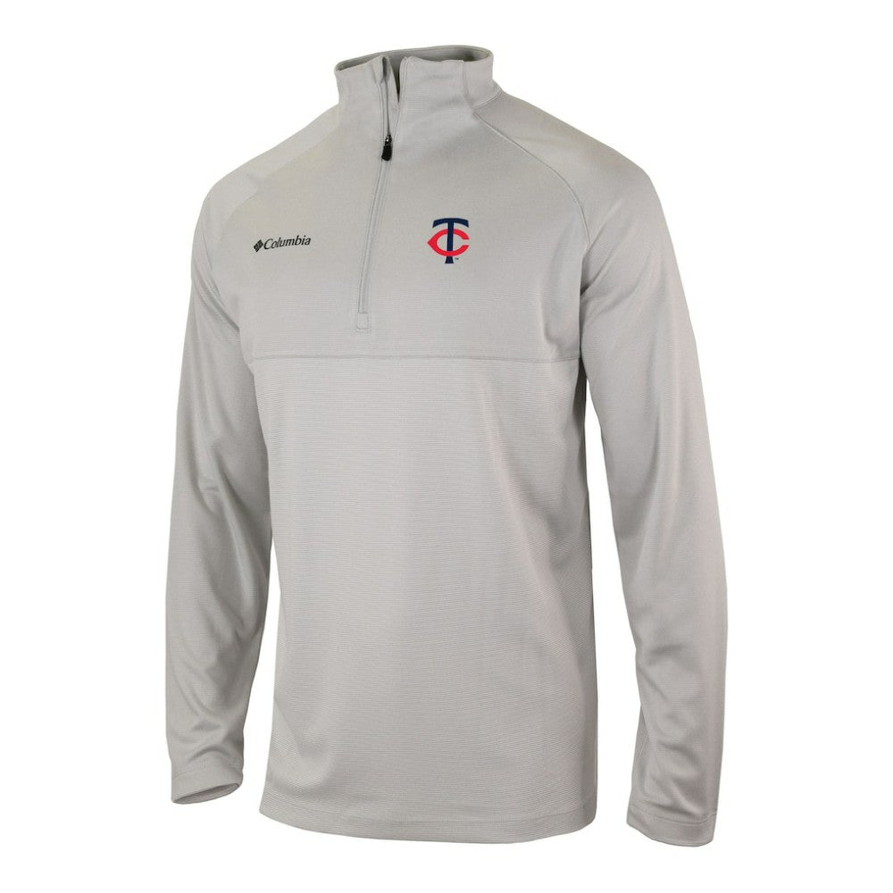 Minnesota Twins Columbia Omni-Wick Raglan Rockin' It Quarter-Zip Pullover | MLB Shop