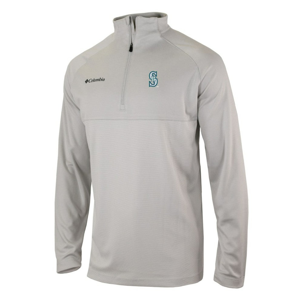 Seattle Mariners Columbia Omni-Wick Raglan Rockin' It Quarter-Zip Pullover | MLB US