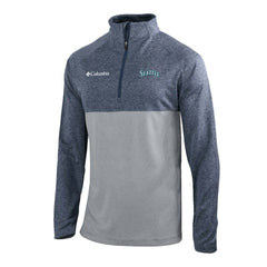 Seattle Mariners Columbia Omni-Wick Raglan Rockin' It Quarter-Zip Pullover | MLB US