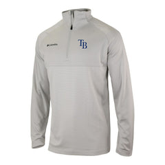 Tampa Bay Rays Columbia Omni-Wick Raglan Rockin' It Quarter-Zip Pullover | MLB Online