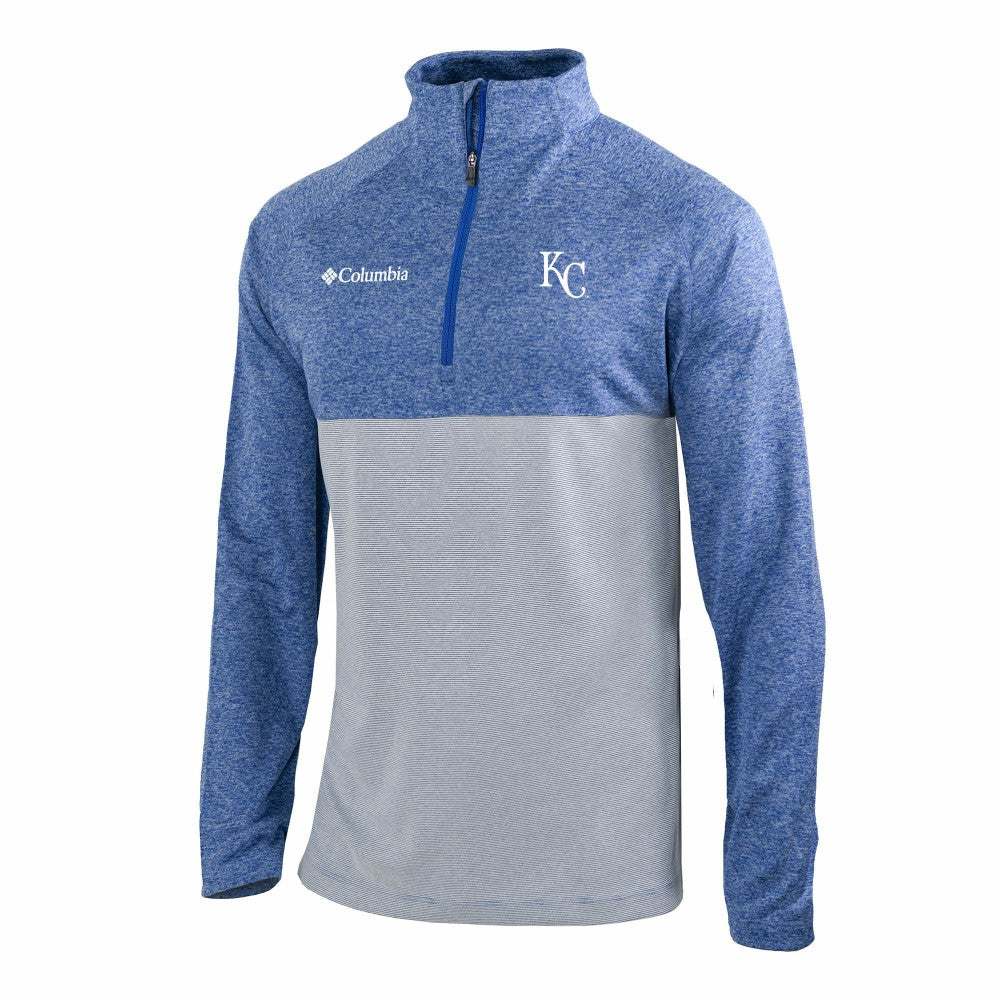 Kansas City Royals Columbia Omni-Wick Raglan Rockin' It Quarter-Zip Pullover | MLB For sale