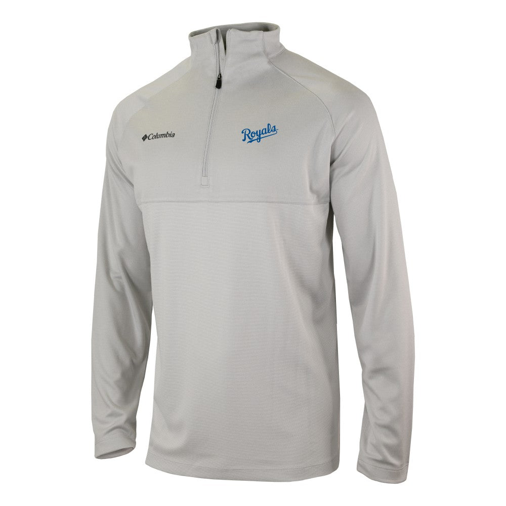 Kansas City Royals Columbia Omni-Wick Raglan Rockin' It Quarter-Zip Pullover | MLB Near me
