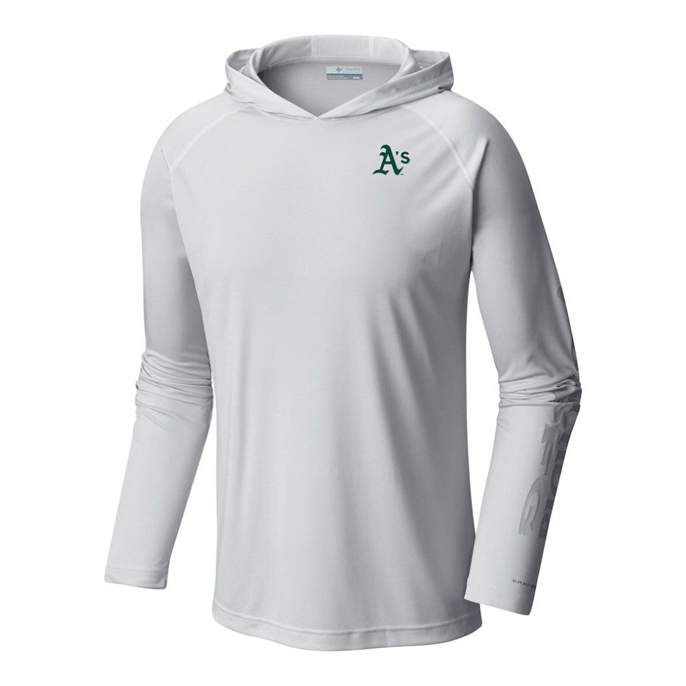 Athletics Columbia Terminal Tackle Omni-Shade Pullover Hoodie | MLB Online