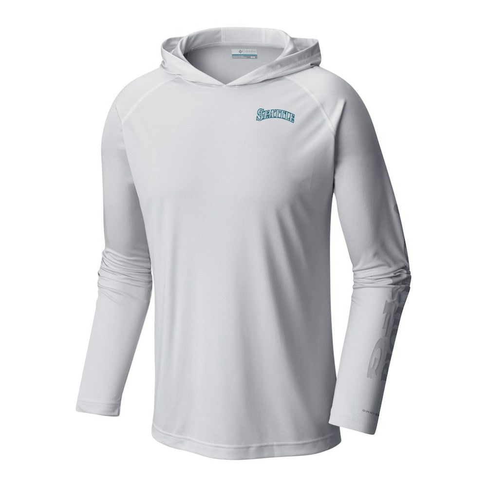 Seattle Mariners Columbia Terminal Tackle Omni-Shade Pullover Hoodie | MLB Shop