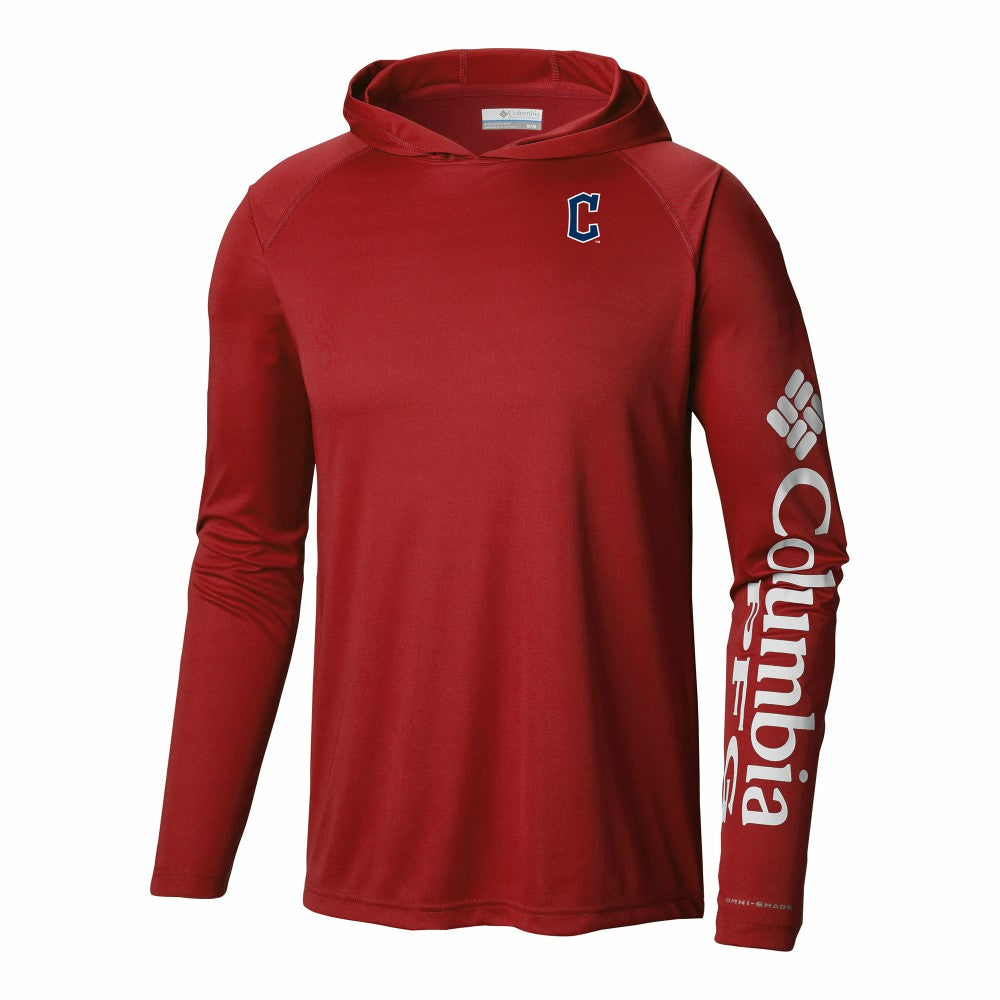 Cleveland Guardians Columbia Terminal Tackle Omni-Shade Pullover Hoodie | MLB Outlet